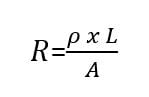 This relationship can be explained by the following equation by Georg Ohm: